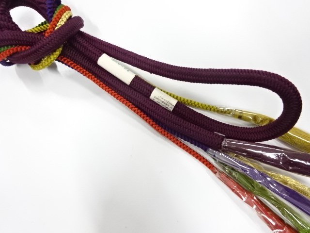 JAPANESE KIMONO / UNUSED Tegumi obijime